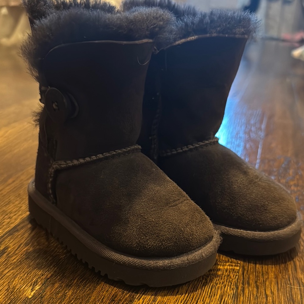 UGG Brown Fur-Lined Boots